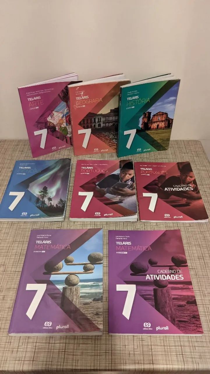 Livro Teláris Plurall - 7º Ano (Unidade)