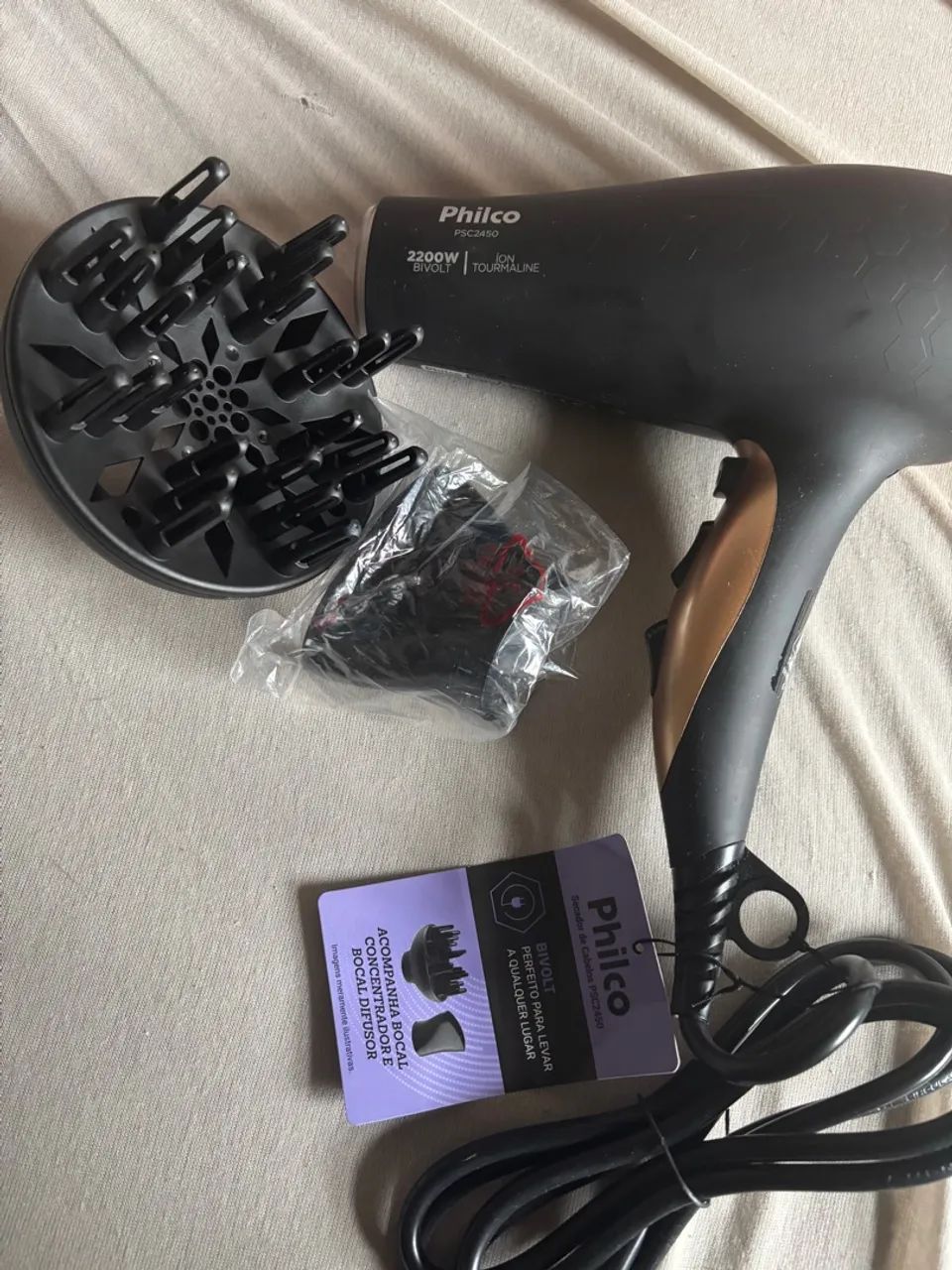 Secador Philco Profissional bivolte