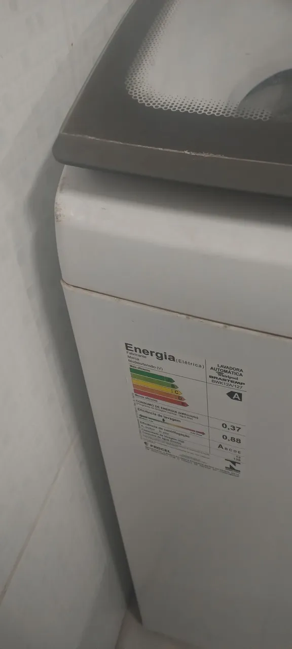 Lavadora de roupas Brastemp BWK12A