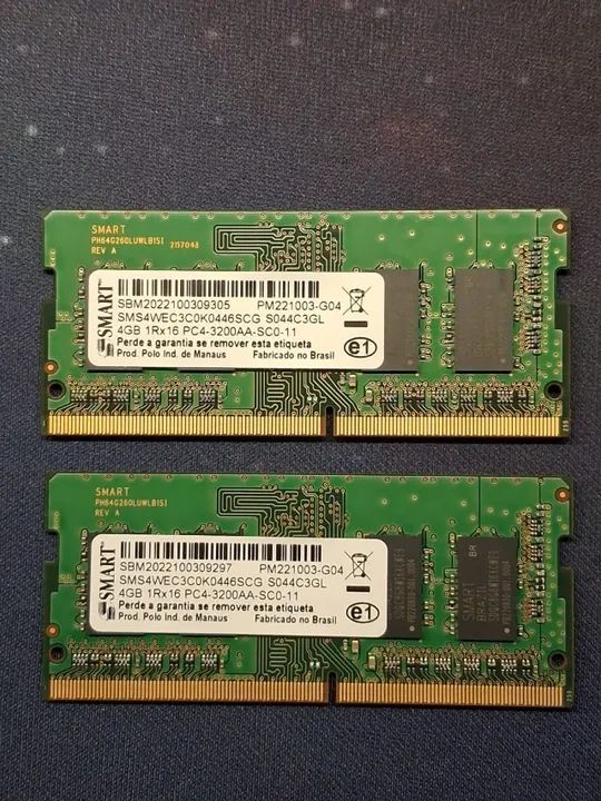 Memoria ORIGINAL Notebook - 4GB DDR4 SODIMM 3200MT/s