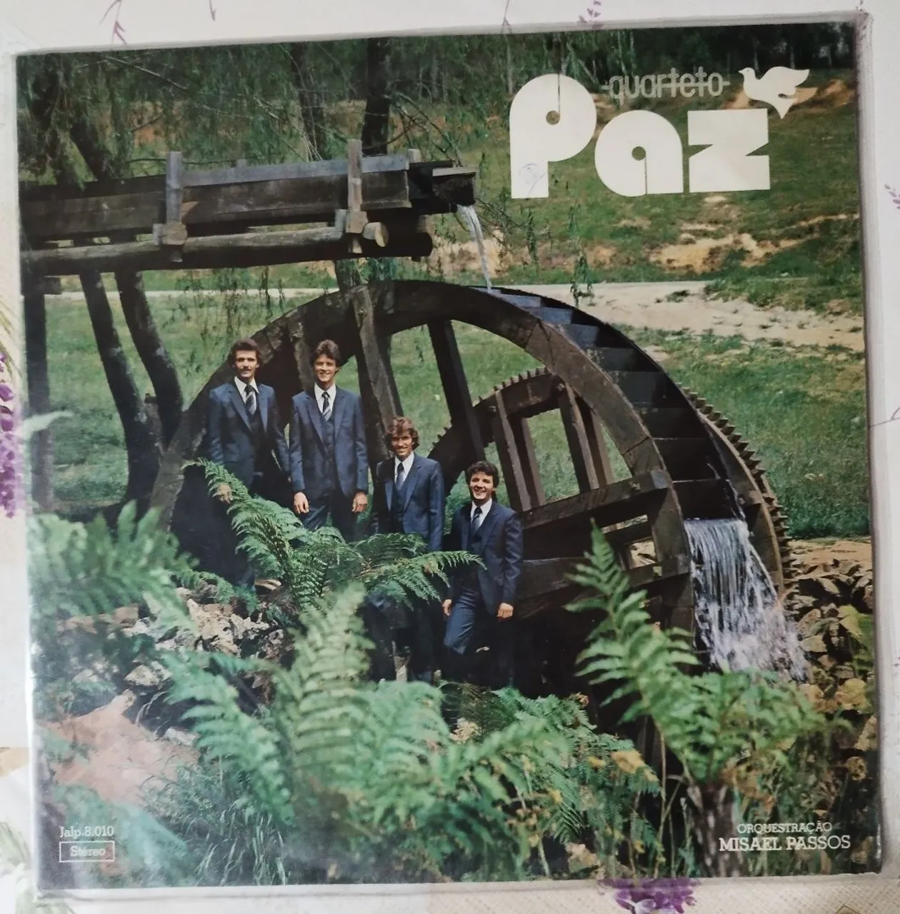 Disco de Vinil Quarteto Paz - Orquestração Misael Passos