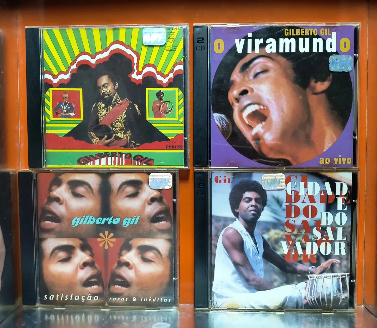 Box Gilberto Gil - Ensaio Geral - 11 cds (2 duplos) + livro raro - Foto 5