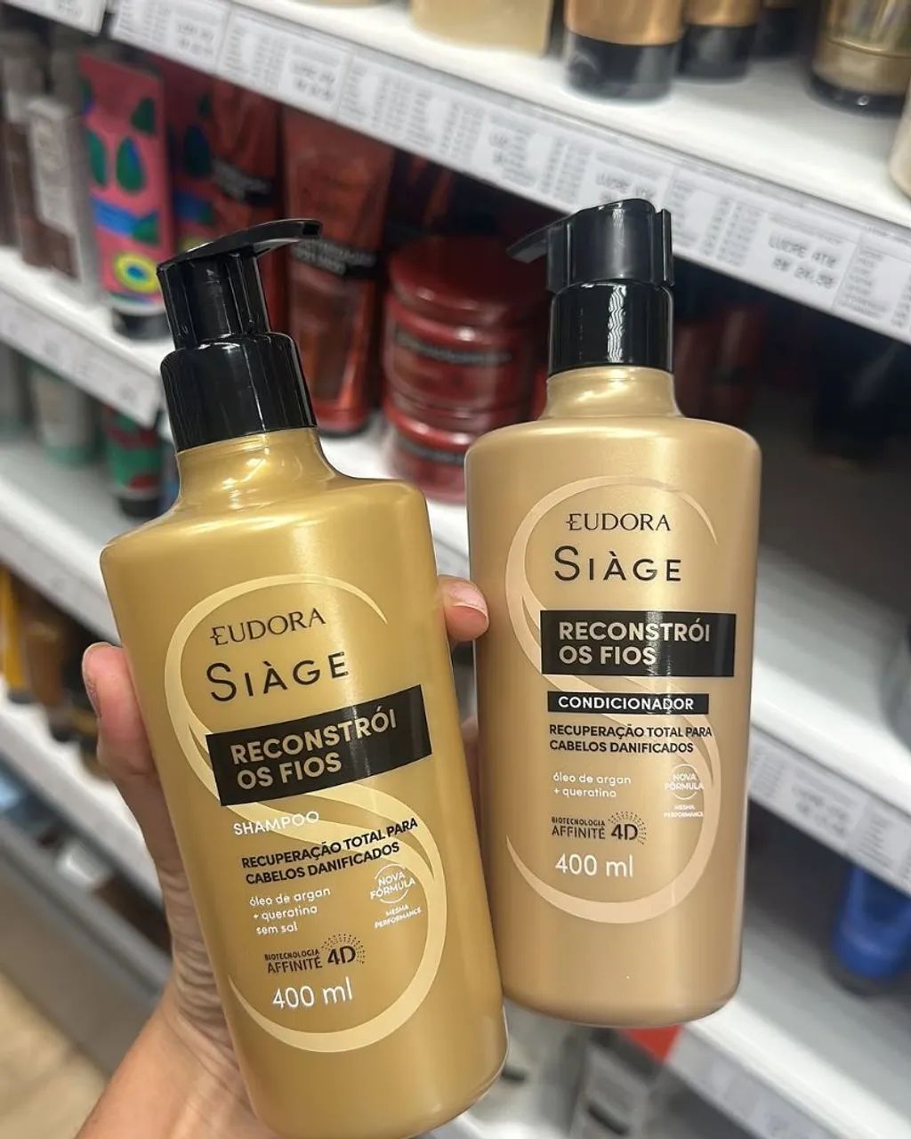 Shampoo e Condicionador Siàge 400ml - Foto 3