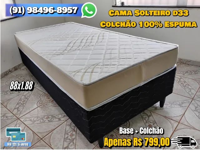 CAMA DE SOLTEIRO D33