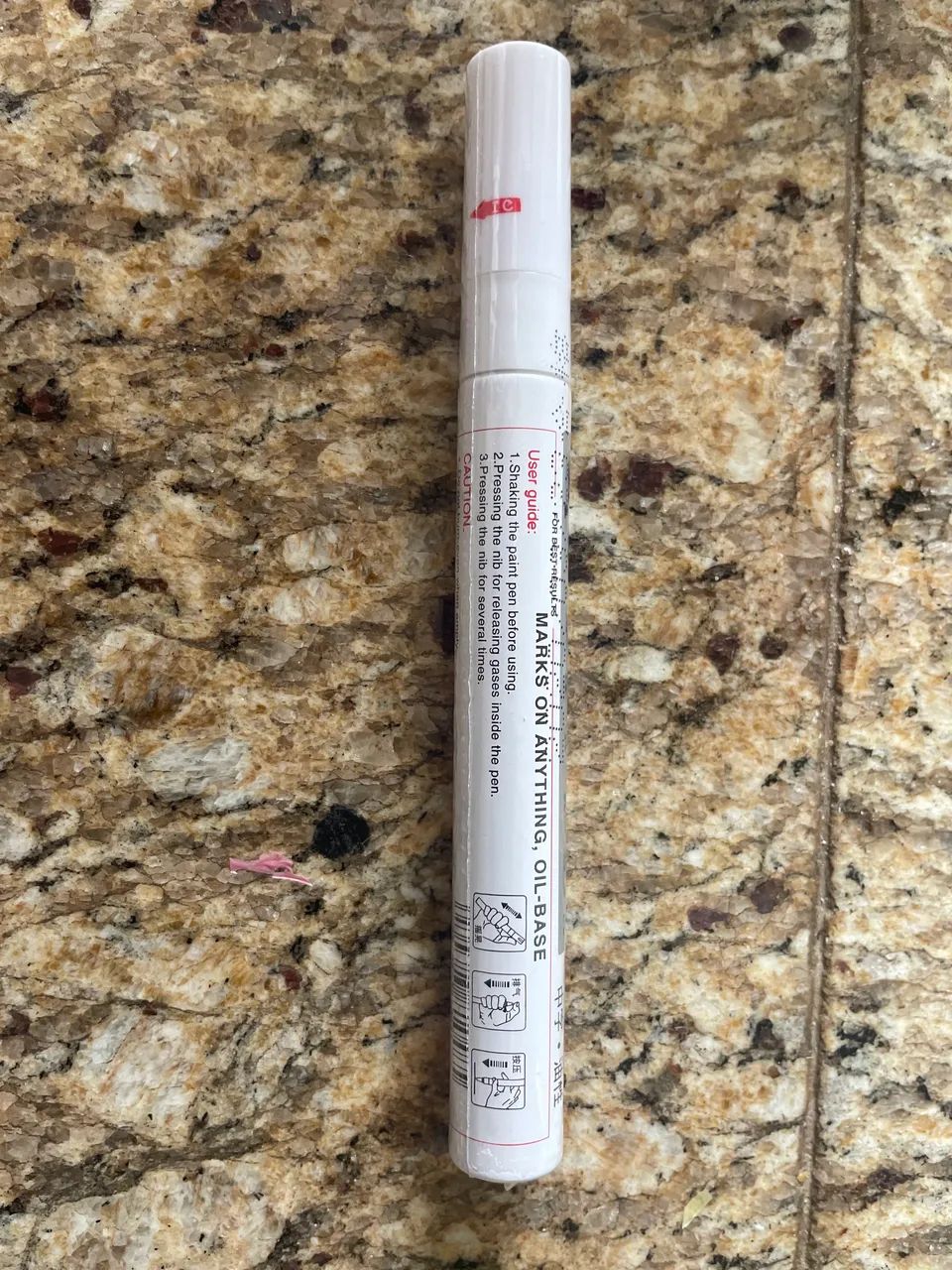 Caneta Tinta Permanente A Prova Dágua Pinta Metal, Plástico - Foto 3
