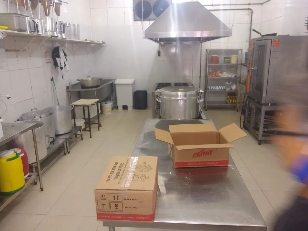 Coifa aço inox sob medida