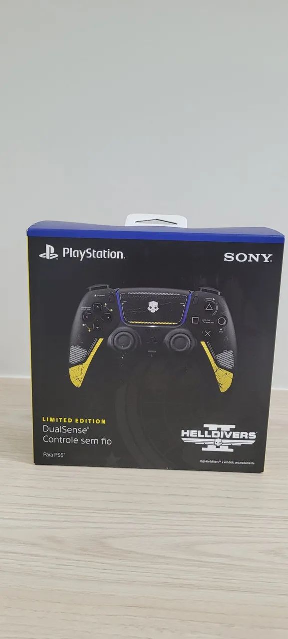Controle dualsense helldiver ps5