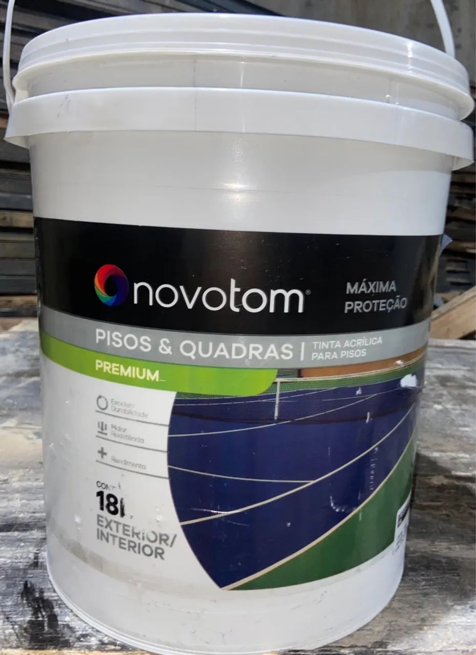Tinta Novotom Preto 18L  - Foto 2