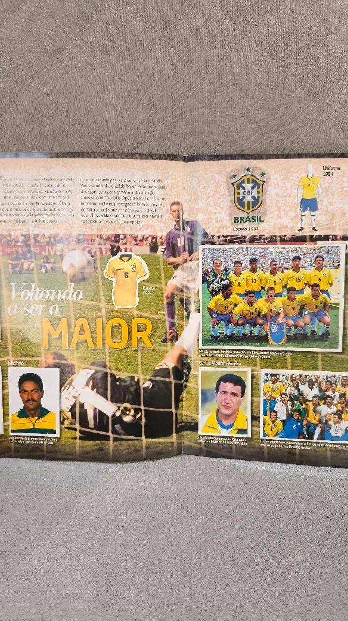 Brasil de todas as copas álbum 2014 completo  - Foto 4