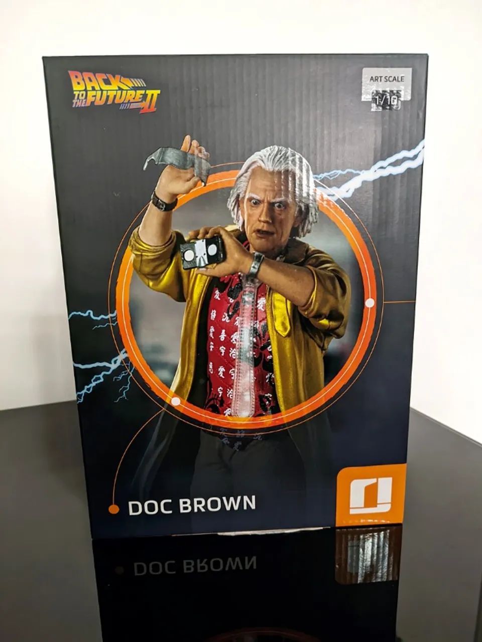 Doc Brown Back To The Future 2 - Iron Studios Art Scale 1/10 - Foto 2