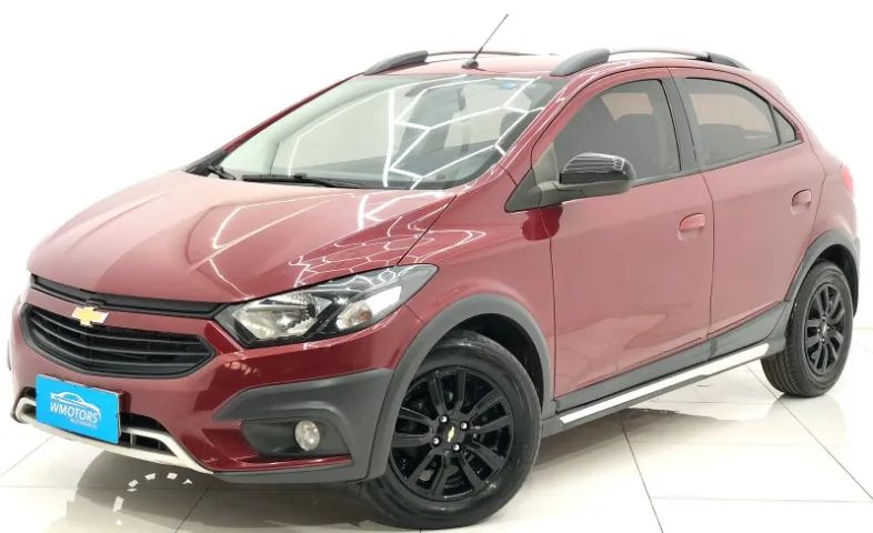  Onix 1.4 Automático 2019 Active Flex, Completo, MyLink, Camera de Ré, Sensor de Est. e Ma