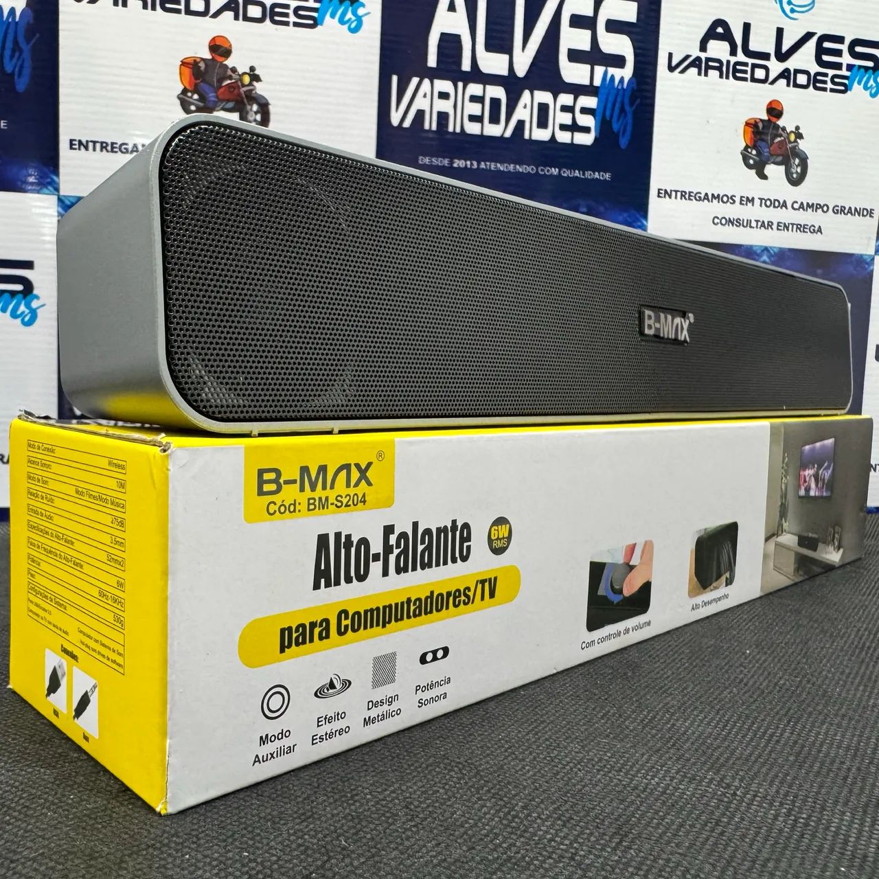Caixa de som para computador pc notebook e tv  - Foto 3
