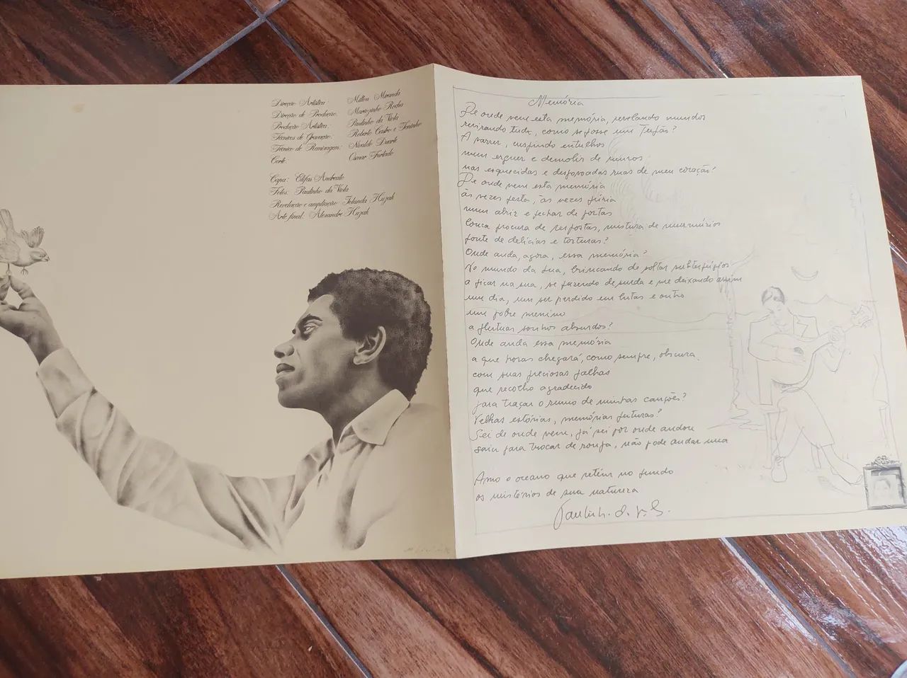 Disco vinil Paulinho da Viola sem avarias 