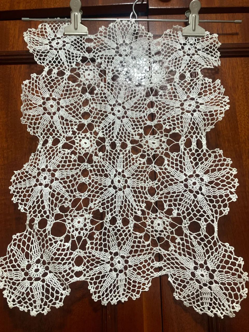 3 toalhinhas de crochê artístico - novas - Foto 4