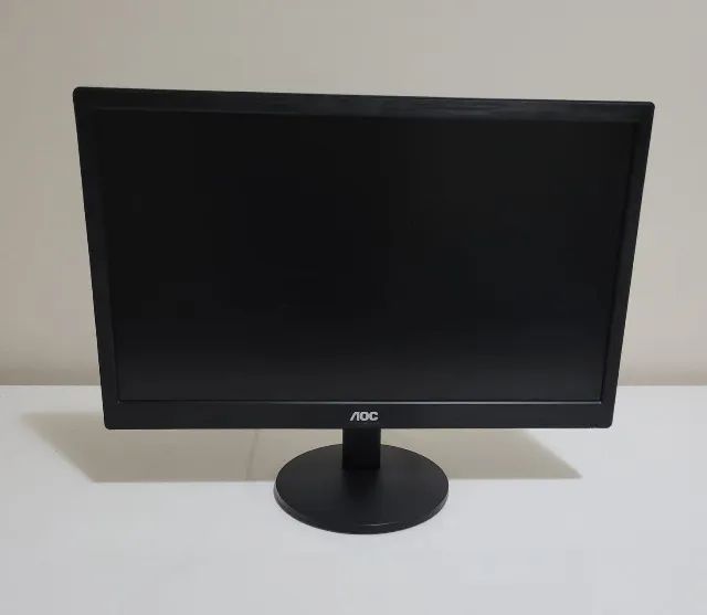 Monitor Led 18.5 Aoc Preto  - Foto 3