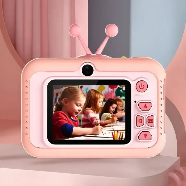 Câmera Digital Infantil Com Capa Anti-Queda - Foto 3