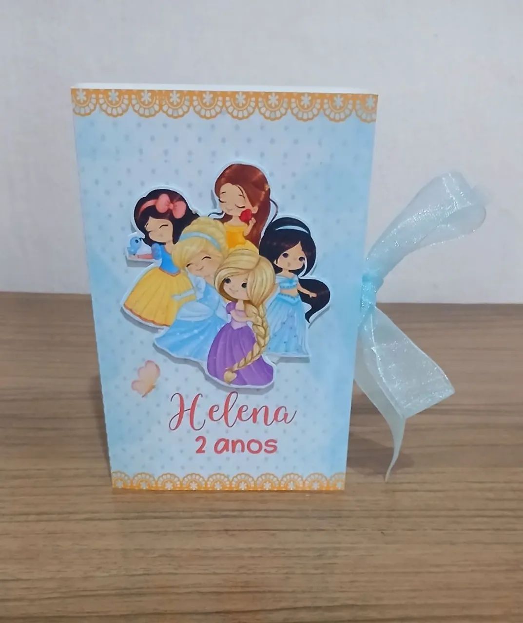 Convite Aniversário  Caixa 