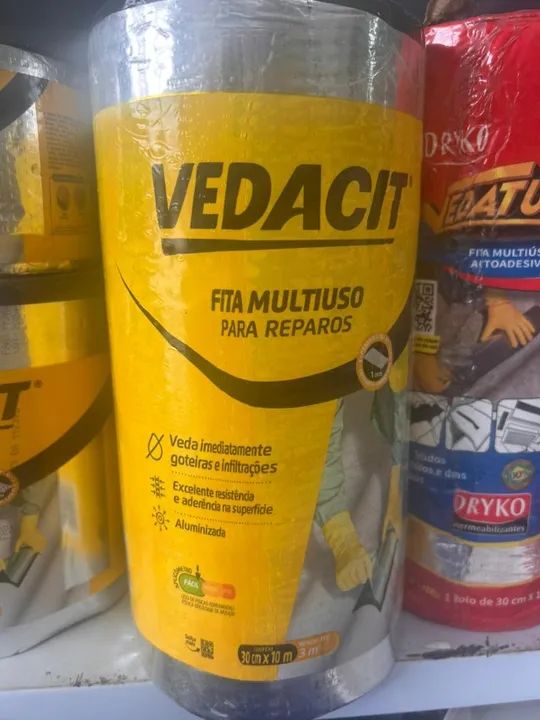 Rolo mantas Vedacit  tamanhos  leia a descrição  - Foto 3