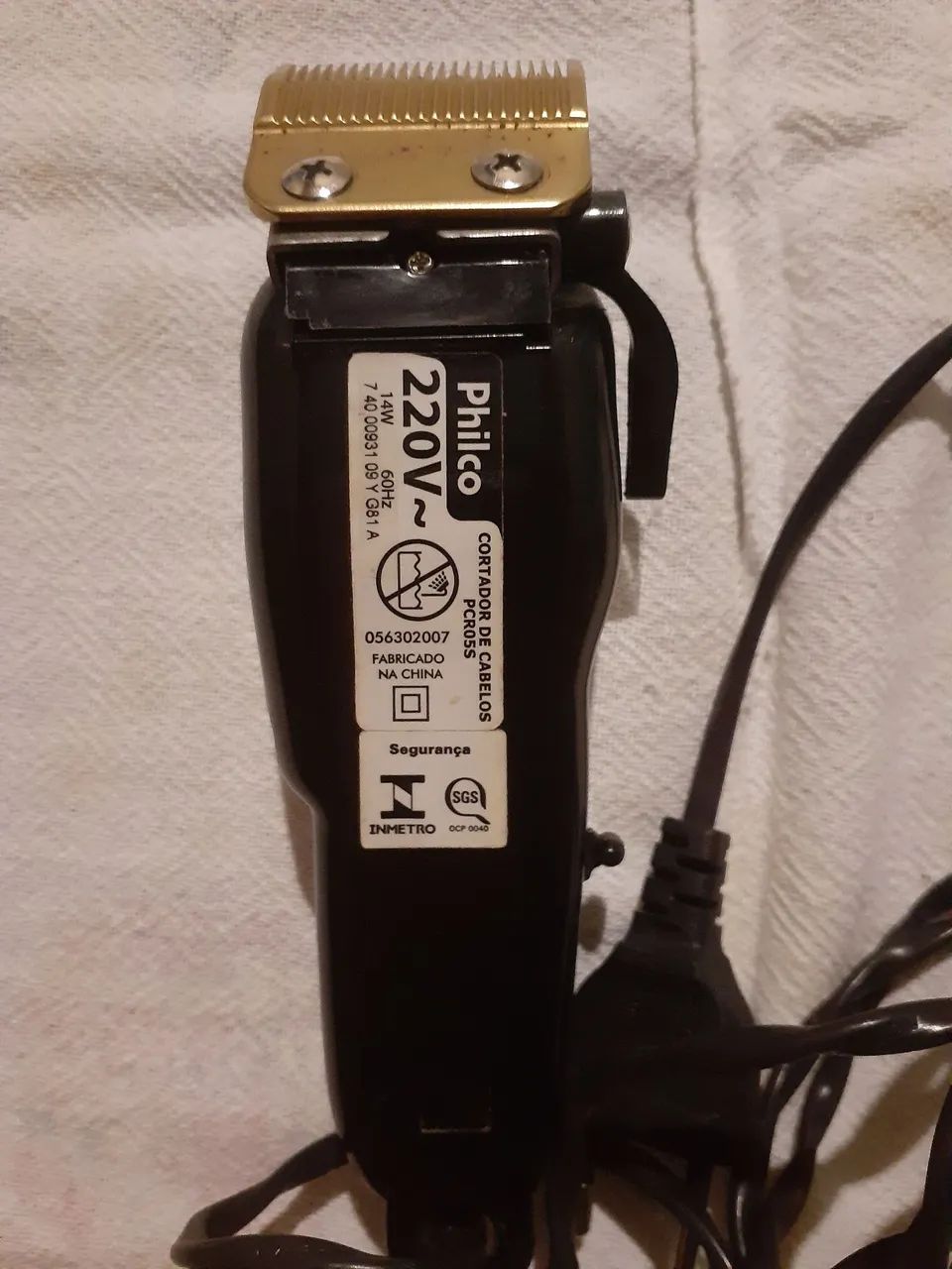 Máquina de cortar cabelo Philco Barber Pcross - Foto 2