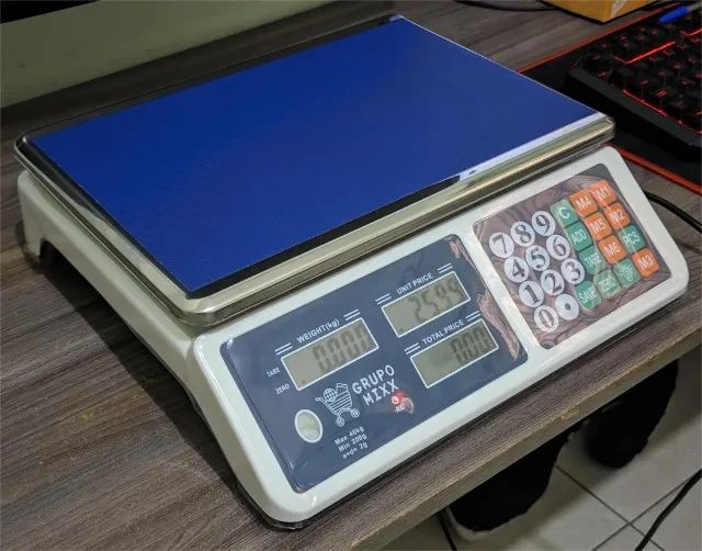 Balança Eletrônica Digital 40 Kg Residencial e Comercial - Alta Precisão
