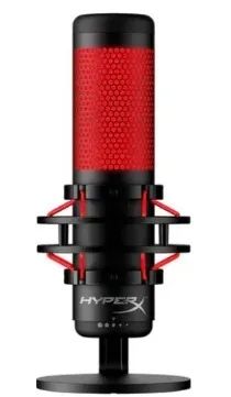 HyperX QuadCast - Microfone Gamer USB Profissional