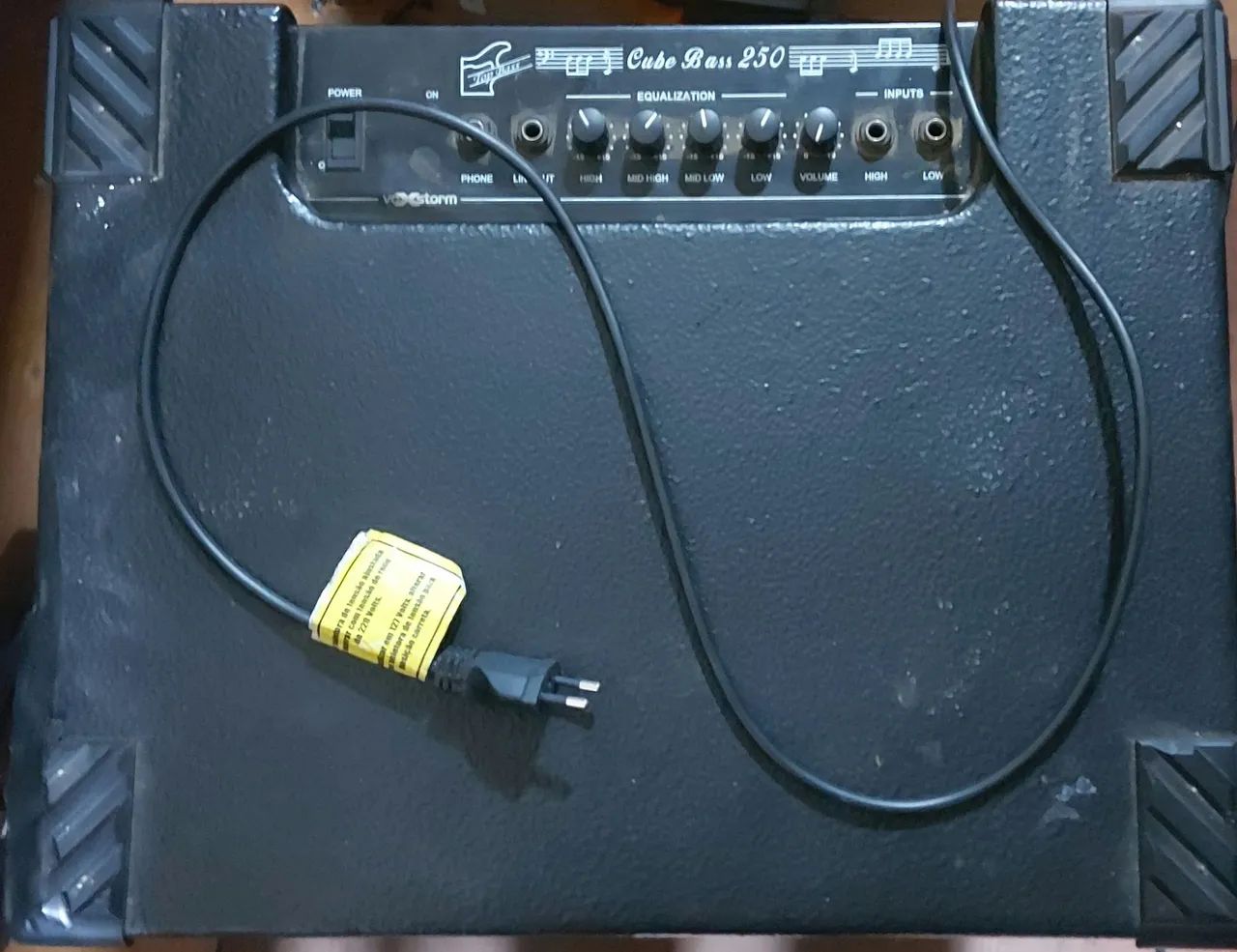 Caixa de Som - amplificador cubo bass 250 - Foto 3