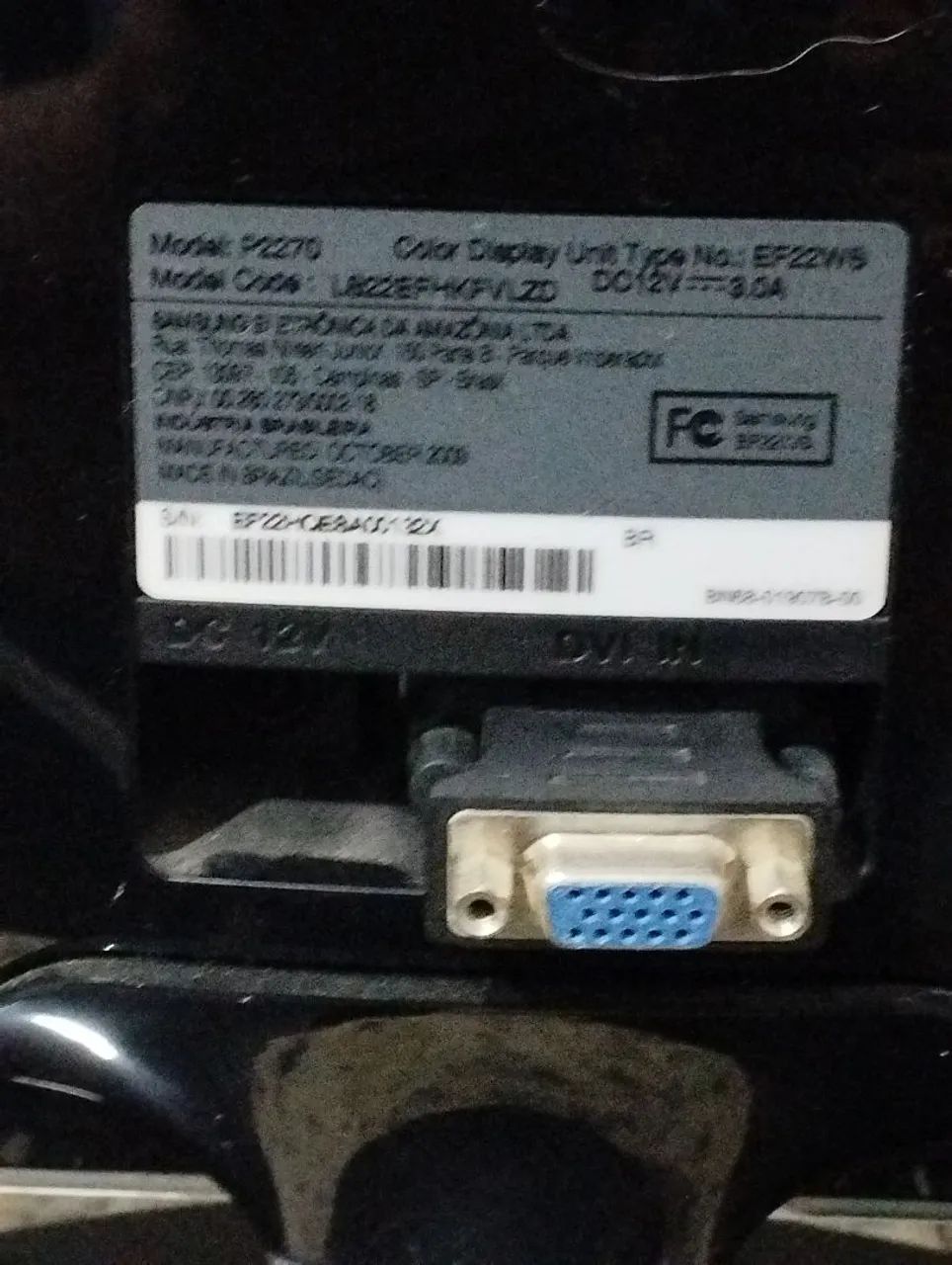 Monitor Samsung 22polegadas P2270 LCD - Foto 2