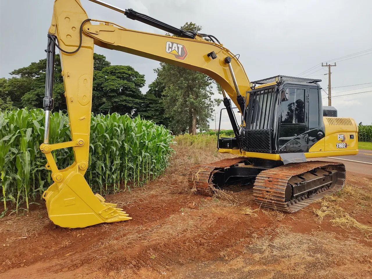 Escavadeira Hidráulica Caterpillar 318D2