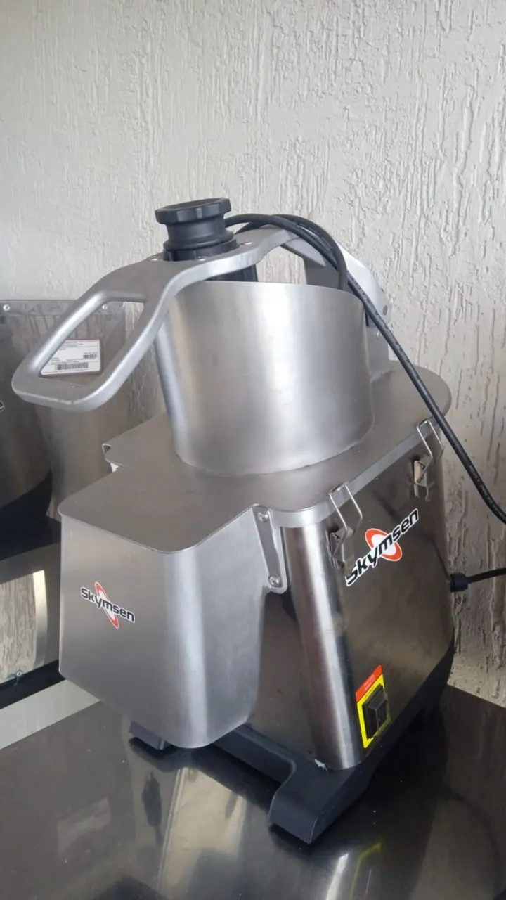 Processador De Alimentos Industrial Pa-7 - Skymsen - Cor Inox 220V