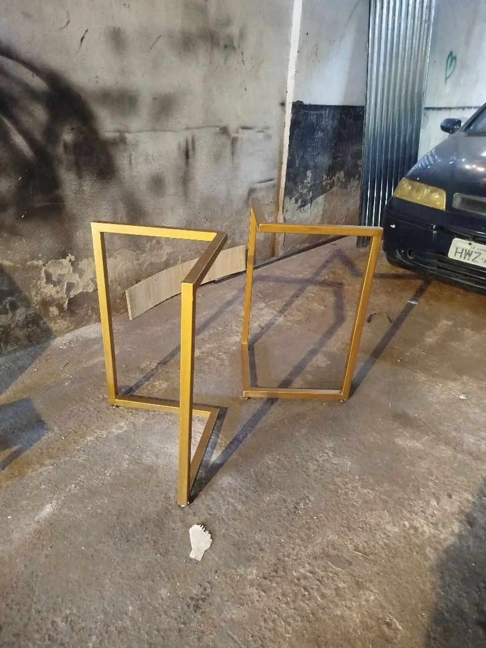 Bases de mesa em metal dourado - Foto 4