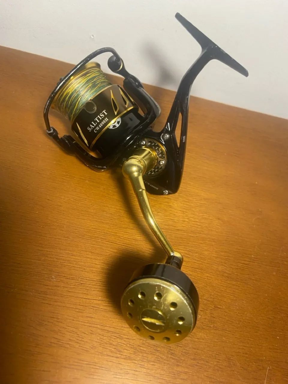 Molinetes lurekiller saltist sw 10000pg e 4000h usados - Foto 4