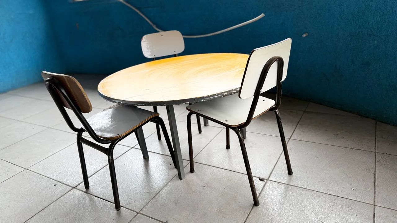 Conjunto Mesa e Cadeiras Infantil escola - Foto 2