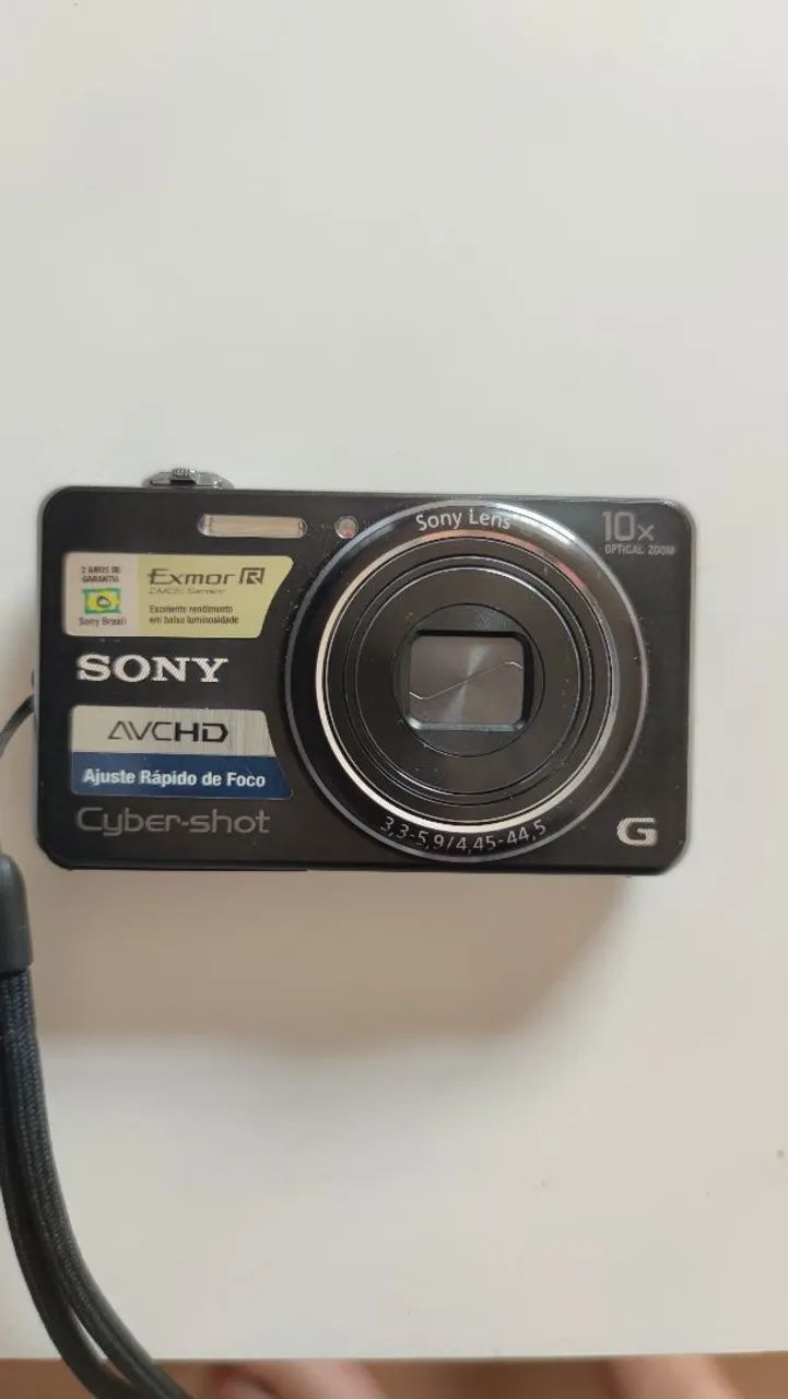 Câmera Sony Cyber-shot com Zoom Ótico 10x