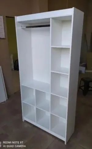 CABIDEIRO DUPLO COM COLMEIA EM L