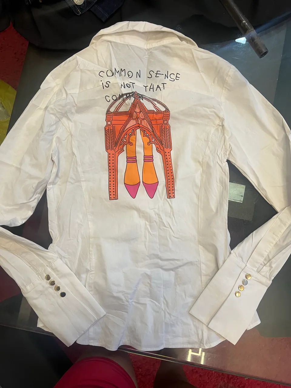 Camisa social branca  - Foto 2