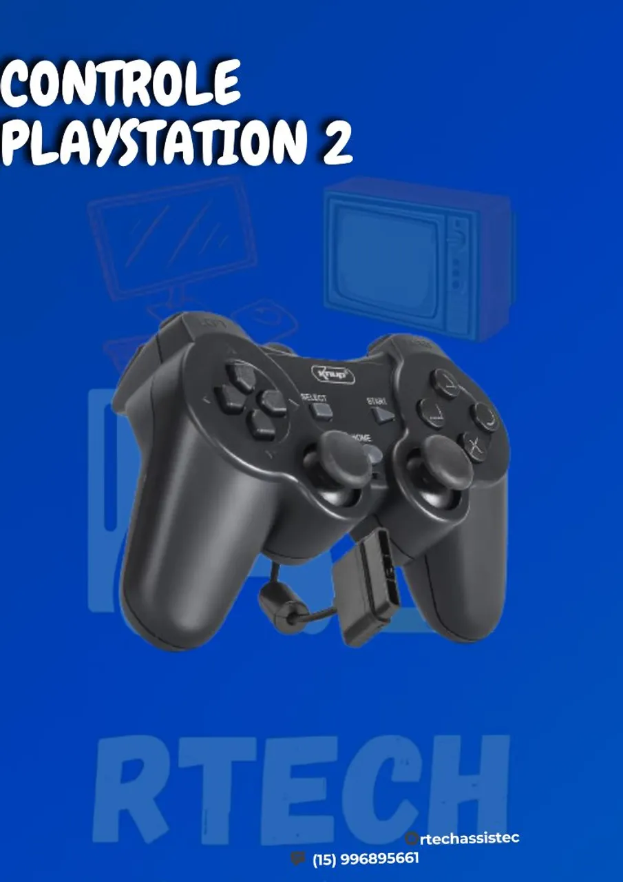 Controle Playstation 2