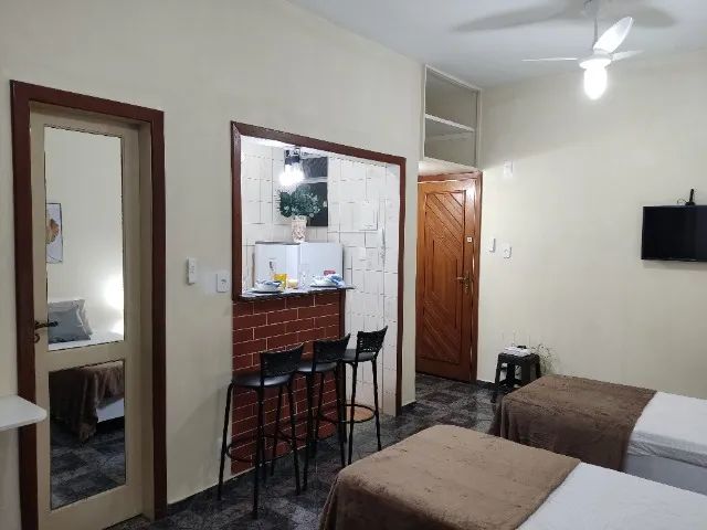 Tijuca - Studio, metrô estação Saens Pena, 3 pessoas, mobiliado, internet rápida - Foto 10