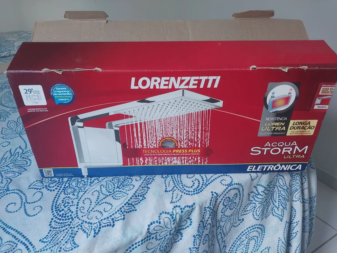 Chuveiro Lorenzetti Acqua Storm Ultra Eletrônico