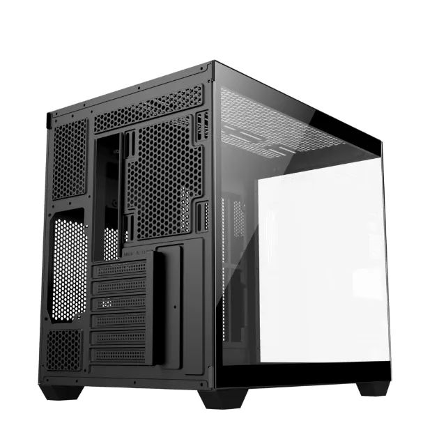 Gabinete Gamer Redragon Wideload Lite, Mid Tower, ATX, Lateral em Vidro Temperado, Preto - Foto 3