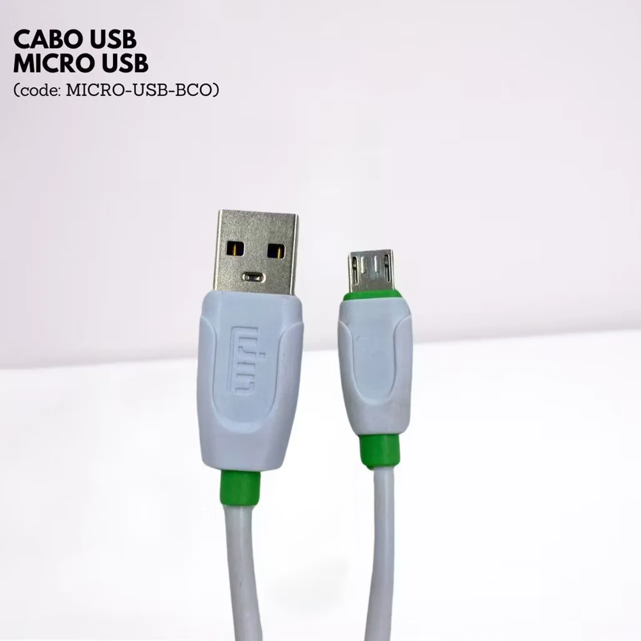 Cabo USB v8 Micro USB 2 metros Novo - Carregamento e Transferência