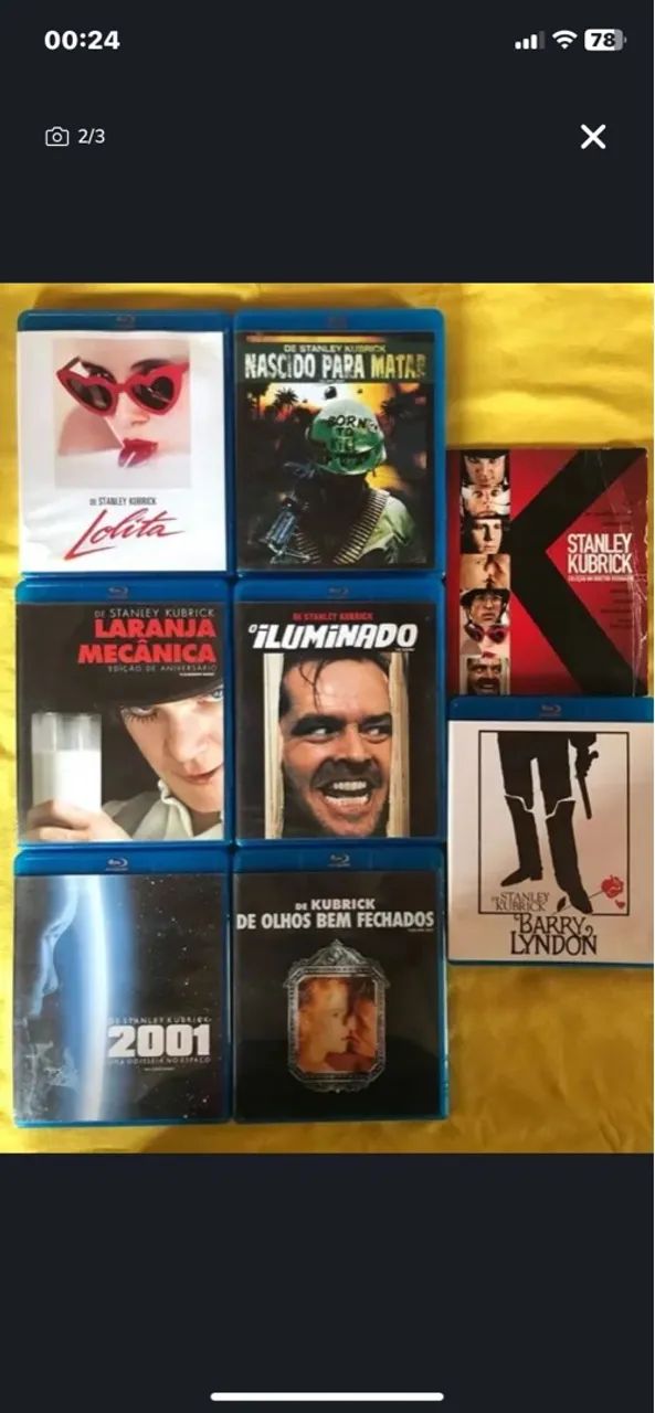 Coleção Completa de Filmes de Stanley Kubrick em Blu-Ray - Foto 2