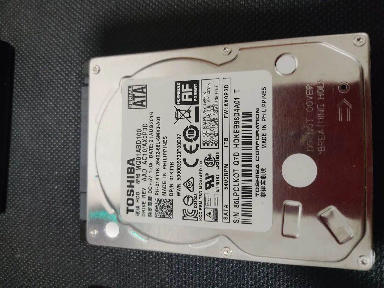 Vários HD's e 1 SSD