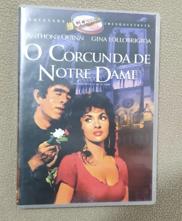 DVD O Corcunda De Notre Dame (1956)