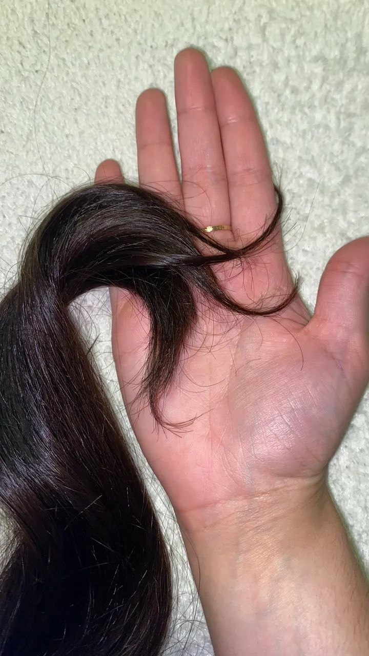 Cabelo Humano Brasileiro Premium 40cm | Castanho Natural - Foto 3