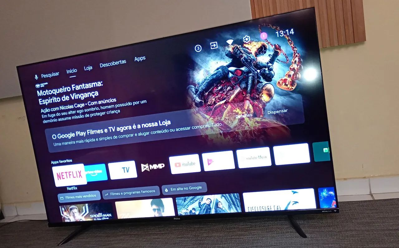 Tv 58 Android nova 