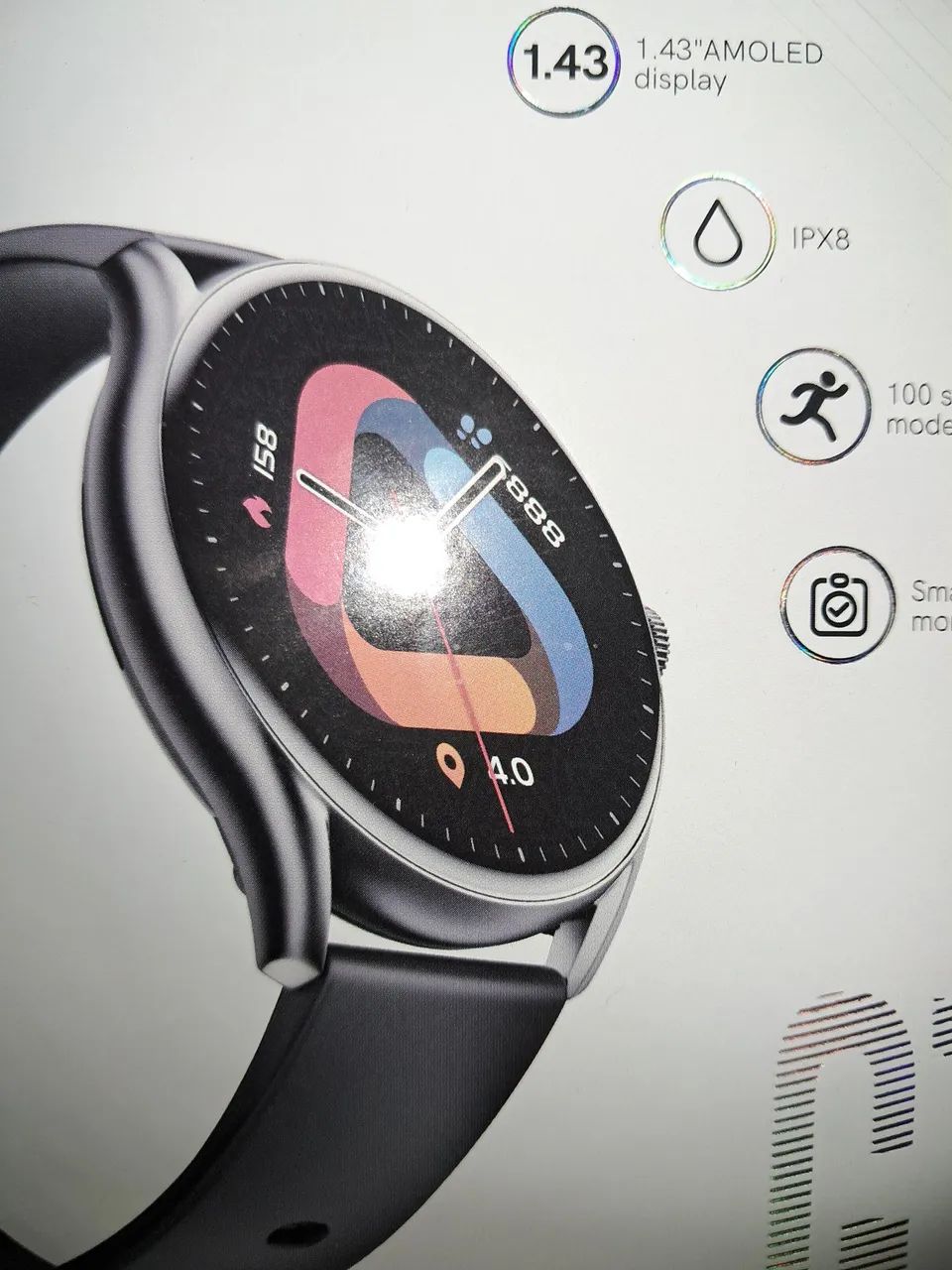 Relógio digital QCy watch GT - Foto 4