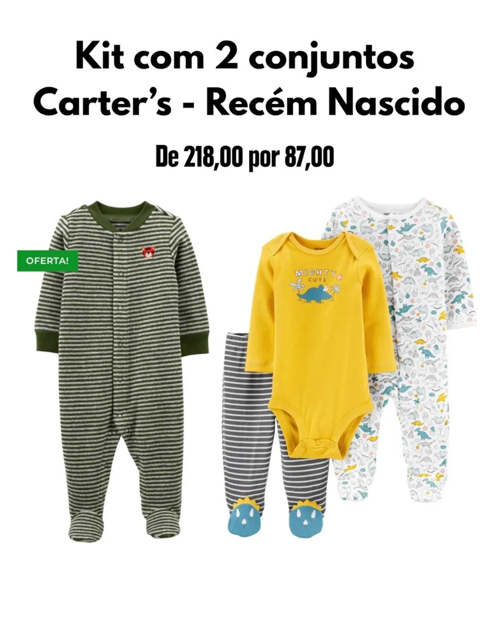 Kit enxoval Carters - Foto 2