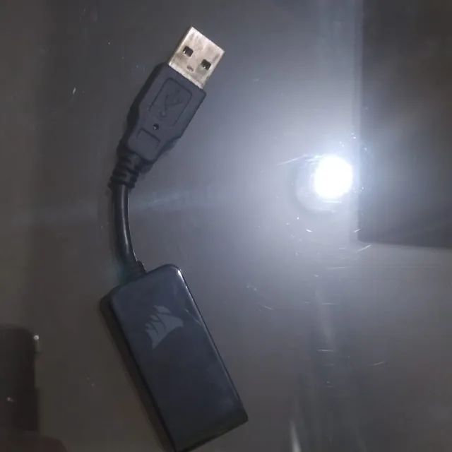 Headset Corsair HS60 7.1 Usado - VEJA A DESCRIÇÃO - Foto 6