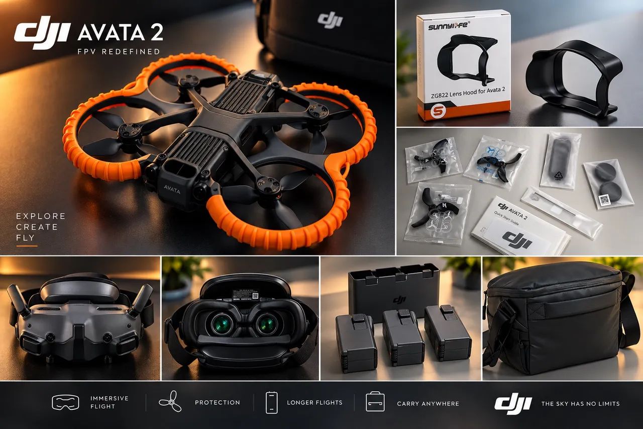 Drone DJI Avata 2 Fly more combo - Foto 4