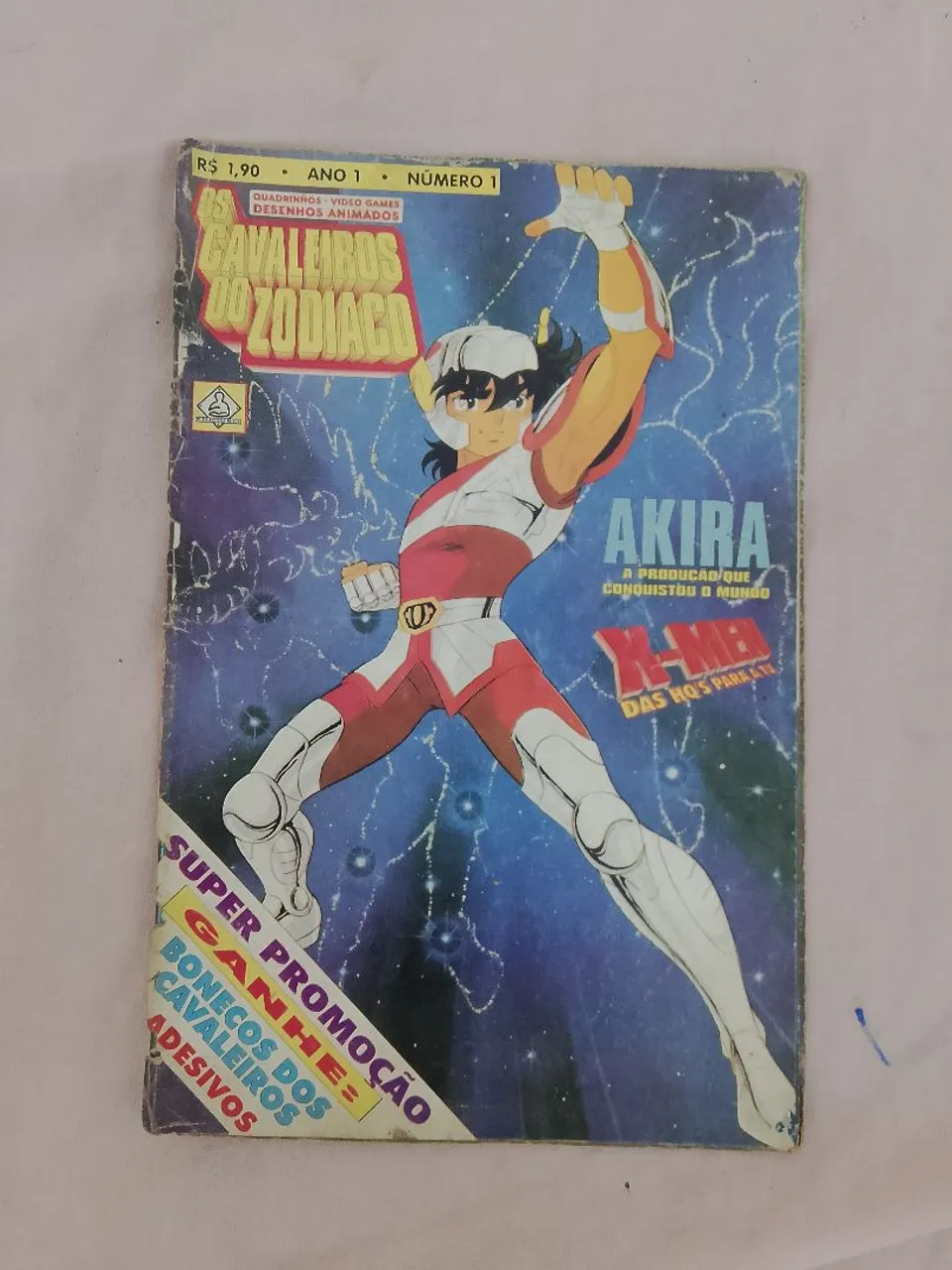 Miniatura Saint Seiya de Pégaso Fujifilm Cavaleiros do Zodíaco